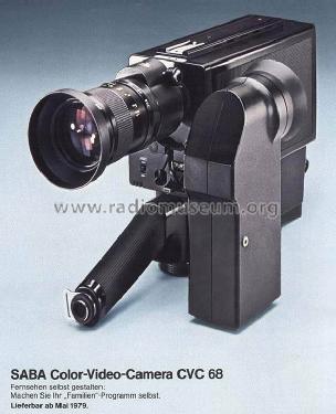 Color-Video-Camera CVC68; SABA; Villingen (ID = 1372594) Reg-Riprod