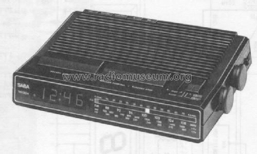 Compact-Clock E; SABA; Villingen (ID = 146815) Radio