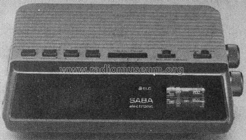 Compact Clock R; SABA; Villingen (ID = 407150) Radio