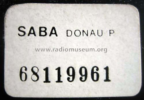 Donau P; SABA; Villingen (ID = 583953) Radio