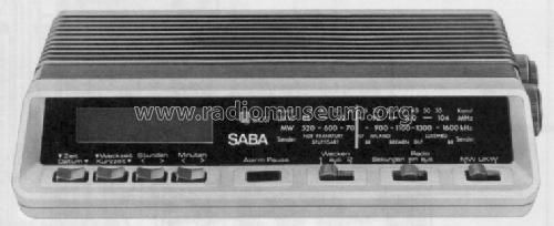 Duo Clock B; SABA; Villingen (ID = 146812) Radio