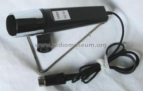 Dynamisches Mikrophon SD10; SABA; Villingen (ID = 2150903) Microphone/PU