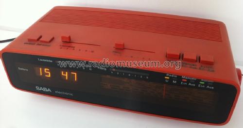 Electronic Clock K; SABA; Villingen (ID = 2519703) Radio