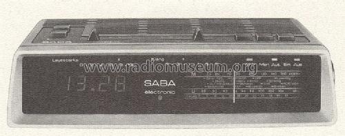 Electronic Clock M; SABA; Villingen (ID = 297505) Radio