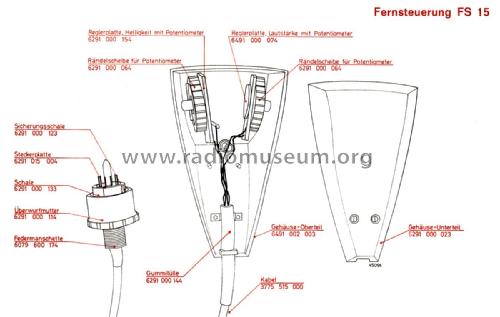 Fernsteuerung FS 15; SABA; Villingen (ID = 2160511) Misc