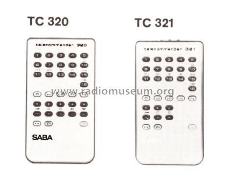 Fernsteuerung TC 321; SABA; Villingen (ID = 2838206) Misc