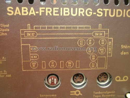 Freiburg Studio A; SABA; Villingen (ID = 150868) Radio