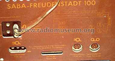 Freudenstadt 100; SABA; Villingen (ID = 16939) Radio