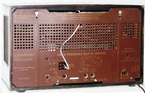 Freudenstadt 11 Stereo; SABA; Villingen (ID = 802434) Radio
