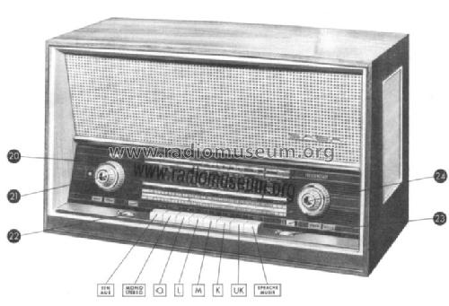 Freudenstadt 125 Stereo; SABA; Villingen (ID = 22996) Radio