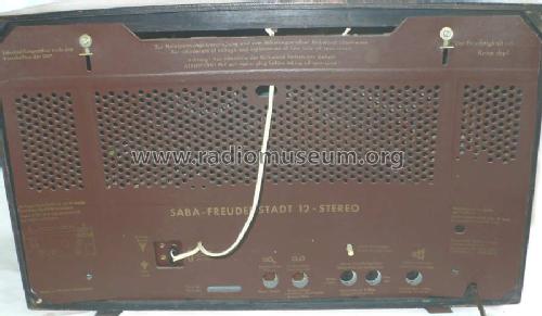 Freudenstadt 12-Stereo; SABA; Villingen (ID = 315473) Radio