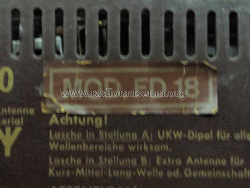 Freudenstadt 18 Stereo Mod. FD 18 mit Stereodecoder; SABA; Villingen (ID = 1847438) Radio