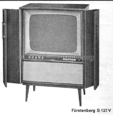 Fürstenberg S127V Automatic; SABA; Villingen (ID = 316396) Television