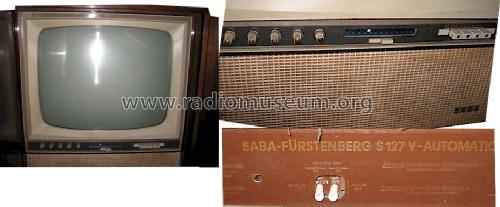 Fürstenberg S127V Automatic; SABA; Villingen (ID = 697335) Television