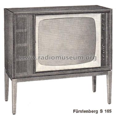 Fürstenberg S165 Automatic; SABA; Villingen (ID = 2044608) Television