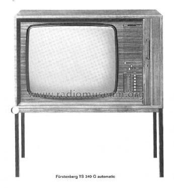 Fürstenberg S240 automatic; SABA; Villingen (ID = 140642) Television