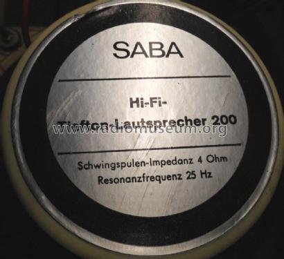 HiFi-Lautsprecherbox II A ; SABA; Villingen (ID = 2074263) Speaker-P