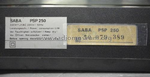 HiFi-Spieler PSP 250; SABA; Villingen (ID = 2015889) R-Player