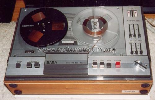 HiFi-TG524 Stereo; SABA; Villingen (ID = 195077) R-Player