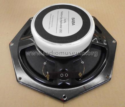 HiFi Tieftonlautsprecher 250; SABA; Villingen (ID = 2338940) Speaker-P