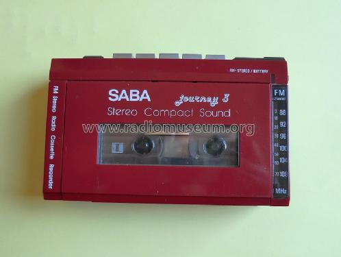 FM Stereo Radio Cassette Recorder Journey 3; SABA; Villingen (ID = 926498) Radio