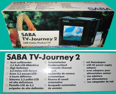 LCD Color Pocket TV TV-Journey 2; SABA; Villingen (ID = 1833785) Television