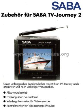 LCD Color Pocket TV TV-Journey 2; SABA; Villingen (ID = 2053486) Fernseh-E