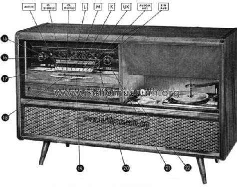 Lindau-Automatic 100 Stereo; SABA; Villingen (ID = 23603) Radio