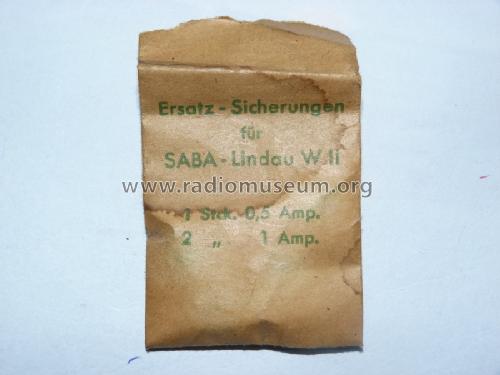 Lindau W II ; SABA; Villingen (ID = 1273214) Radio
