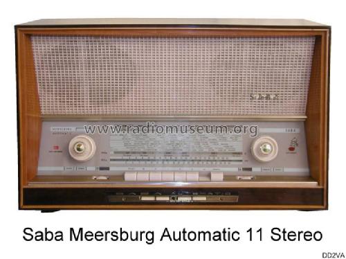 Meersburg Automatic 11-Stereo; SABA; Villingen (ID = 20464) Radio