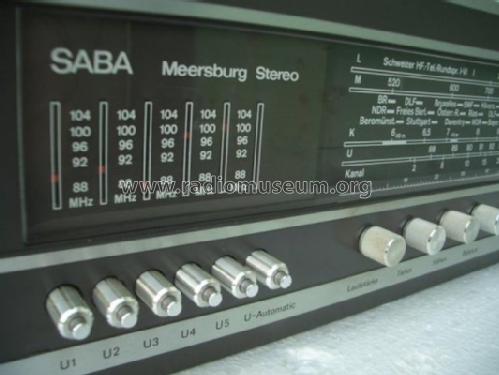 Meersburg Stereo G Mod. ME-G; SABA; Villingen (ID = 405119) Radio