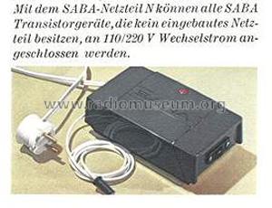 Netzteil N für Transistorgeräte ; SABA; Villingen (ID = 1077116) Power-S