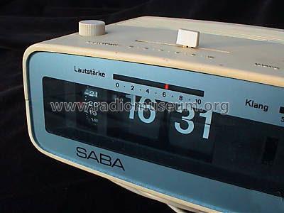 radio clock automatic ; SABA; Villingen (ID = 598429) Radio