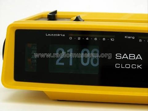 Radio Clock Automatic L; SABA; Villingen (ID = 846277) Radio