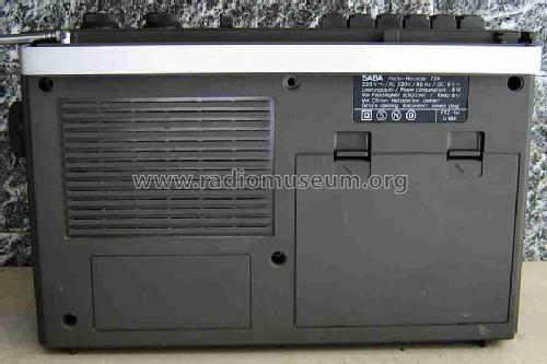 Radio-Recorder RCR 724; SABA; Villingen (ID = 467315) Radio