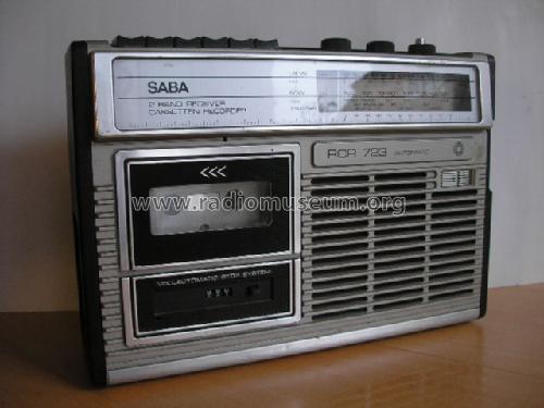 Radiorecorder RCR 723 automatic; SABA; Villingen (ID = 1364031) Radio