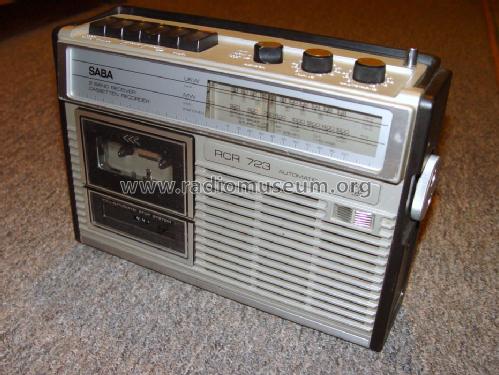 Radiorecorder RCR 723 automatic; SABA; Villingen (ID = 1536873) Radio