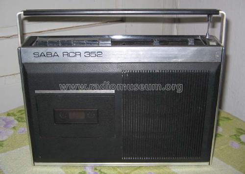 Radio Recorder RCR 352 H; SABA; Villingen (ID = 92167) Radio