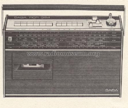 Radio Recorder RCR 354 H / 1; SABA; Villingen (ID = 299564) Radio