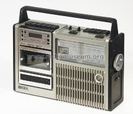 Radio-Recorder RCR-387 clock; SABA; Villingen (ID = 1048072) Radio