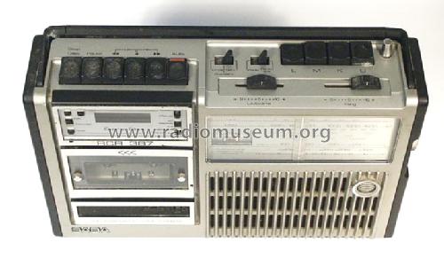 Radio-Recorder RCR-387 clock; SABA; Villingen (ID = 1048076) Radio