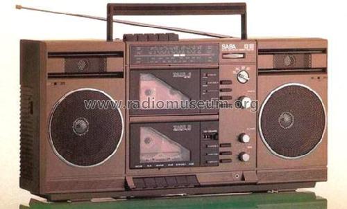 4 Band Radio Double Cassette Recorder RCR-980; SABA; Villingen (ID = 2041381) Radio