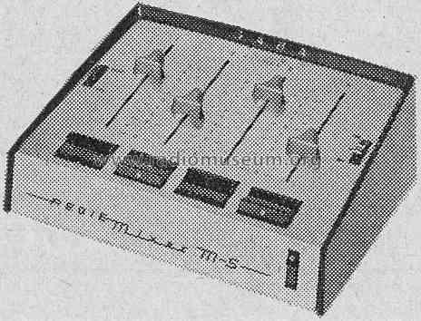 Regiemixer M-S II ; SABA; Villingen (ID = 445579) Ampl/Mixer