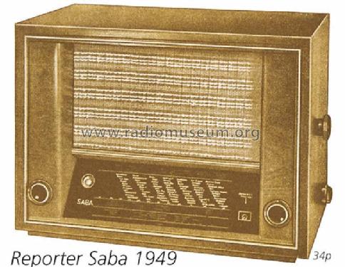 Reporter WK; SABA; Villingen (ID = 728) Radio