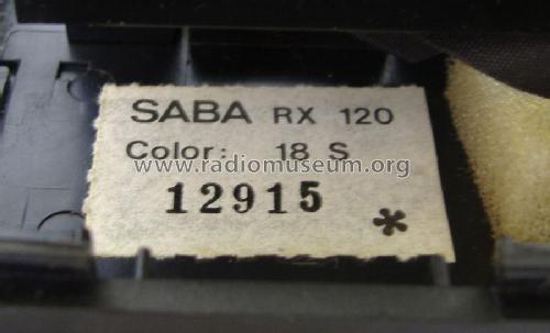 RX-120; SABA; Villingen (ID = 1659231) Radio