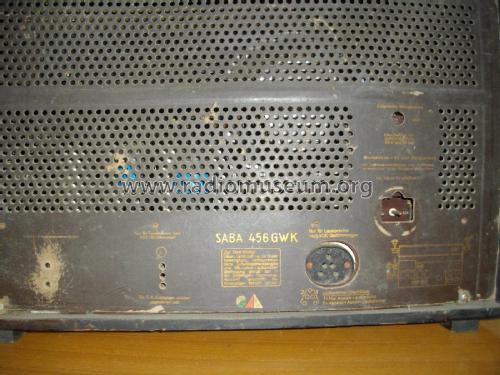 S-456GWK 456GWK; SABA; Villingen (ID = 1768343) Radio