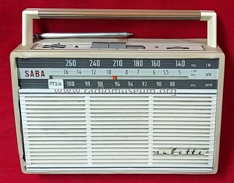 Sabette 11; SABA; Villingen (ID = 2952975) Radio