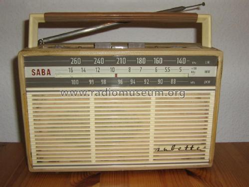 Sabette 11; SABA; Villingen (ID = 428050) Radio