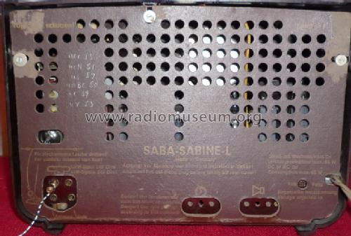 Sabine L 57070 - 3000; SABA; Villingen (ID = 913232) Radio