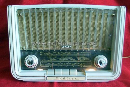 Sabine 55070 - 3000a; SABA; Villingen (ID = 461553) Radio